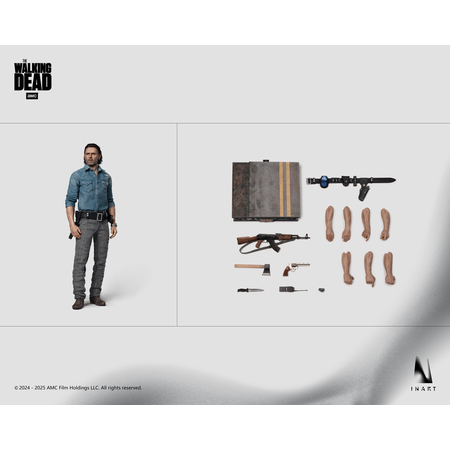 The Walking Dead Season 8 - Rick Grimes Figurine Échelle 1:6 INART Queen Studios QSS53188